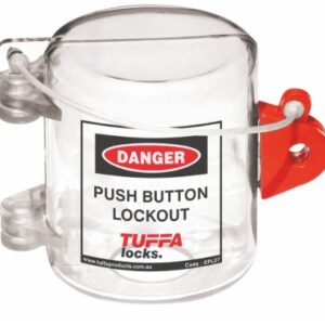 Oversize Push Button Lockout