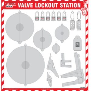 Valve Lockout Station -Shadow Board