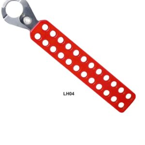 Vinyl Coated Hasp 38mm Red 24 Holes