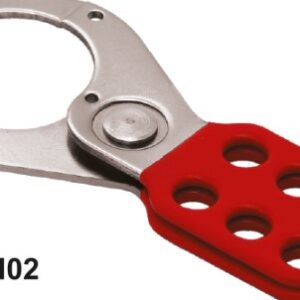 Vinyl Coated Hasp 38mm Red 6 Holes