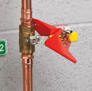 Wedge-Style Ball Valve Lockout